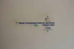 Spatenstich Spielsporthalle